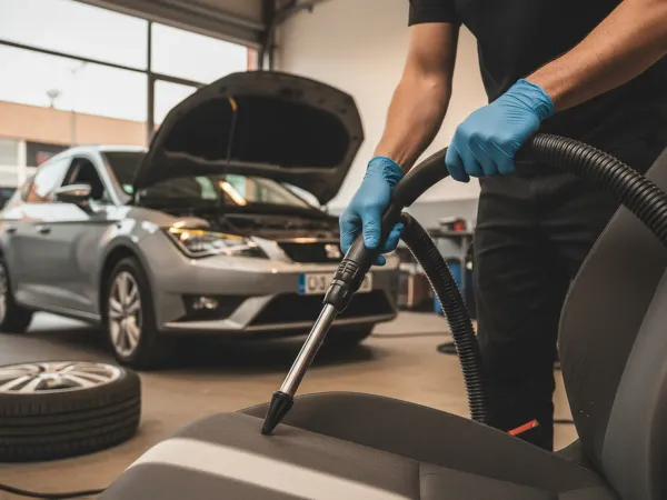 Limpieza tapicería de coches en Móstoles
